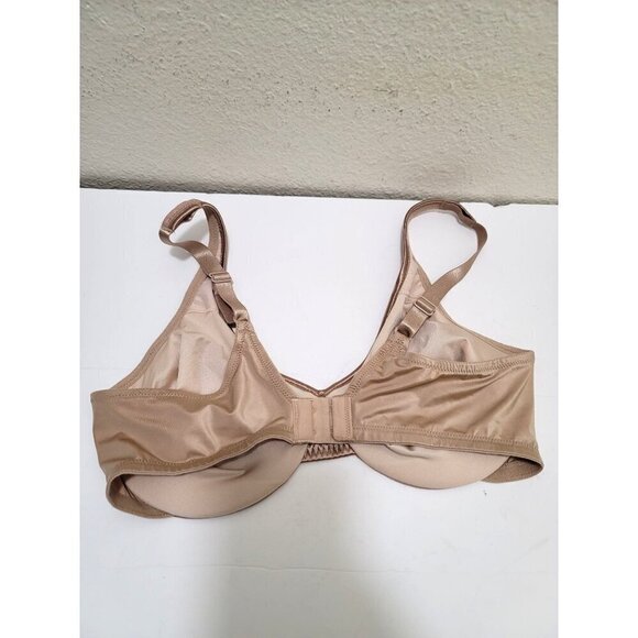 Olga Womens 38C Underwire Bra Lace Beige Nylon/Elastane Adjustable Straps - Picture 3 of 6